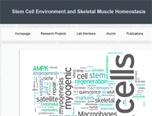 Tablet Screenshot of musclestem.com